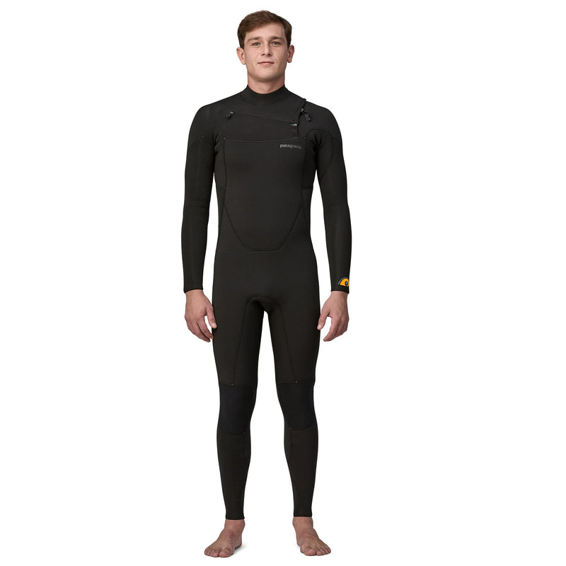 Traje de Agua  R3® Yulex® Regulator® Front-Zip Hombre | Front BLK