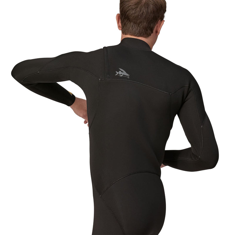 Traje de Agua  R3® Yulex® Regulator® Front-Zip Hombre | BLK