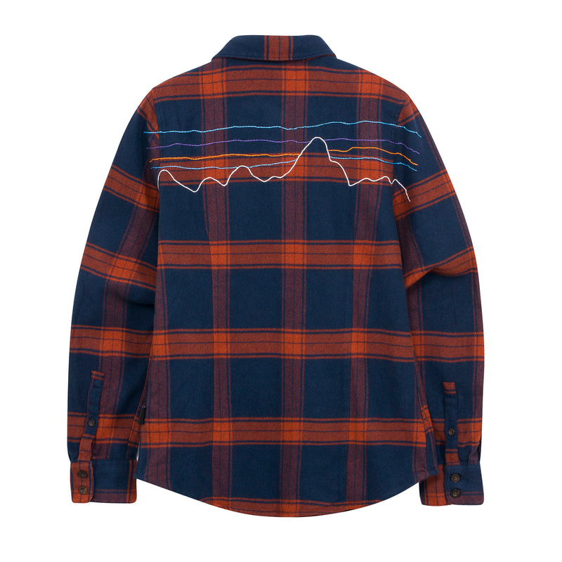 W'S Recrafted L/S Fjord Flannel Shirt | Back BNNA