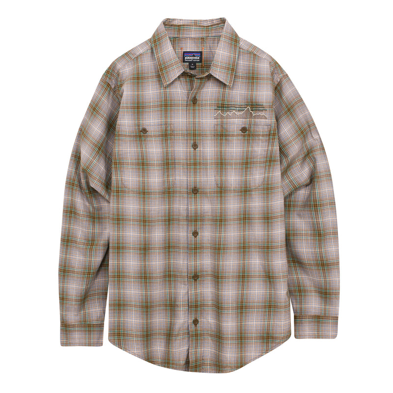 M's Recrafted L/S Pima Cotton Shirt | Front BTTA