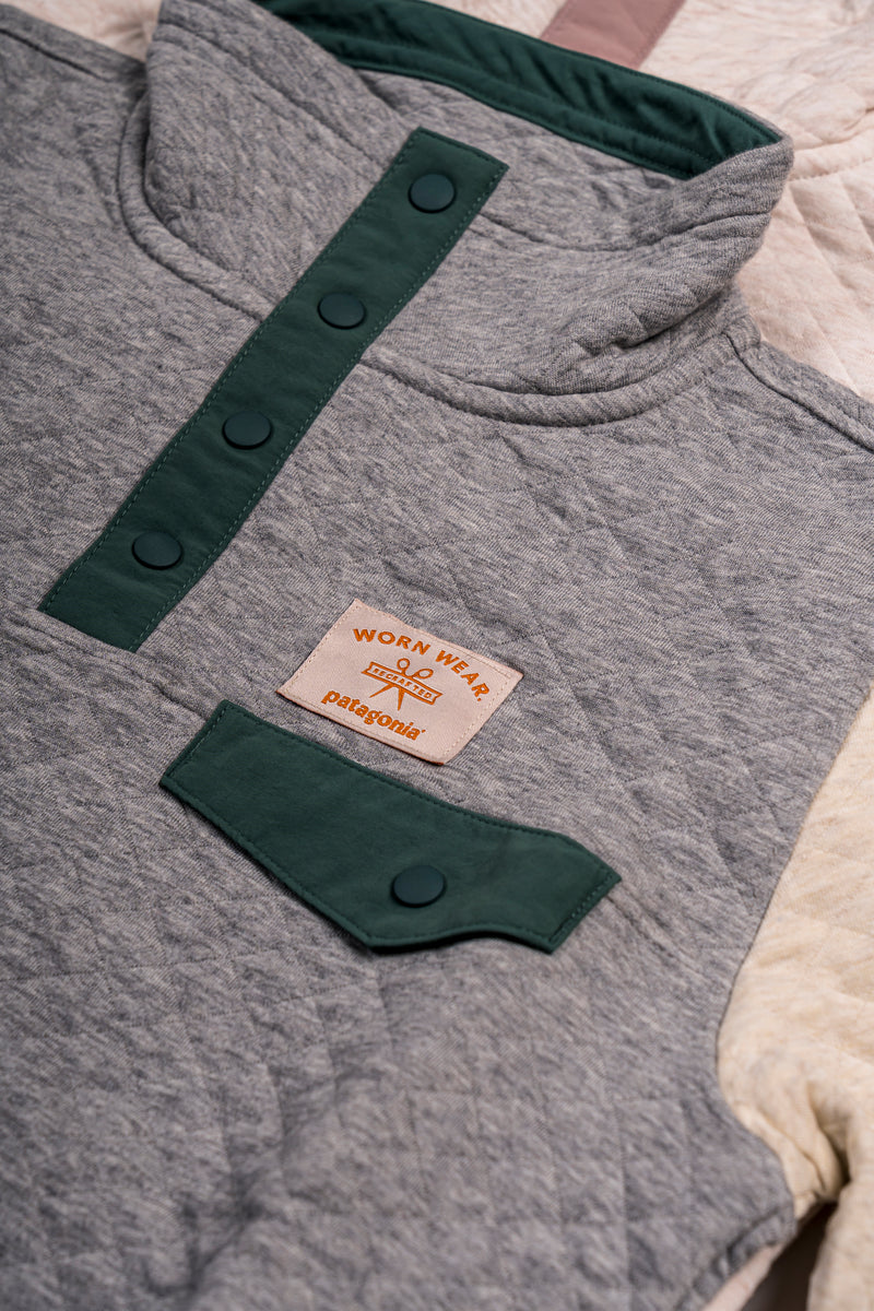 W's Cotton Quilt Snap-T P/O RECRAFTED | GBBV | RBBA | BGGA | BGOL | BSSL | GSSR | GSSV