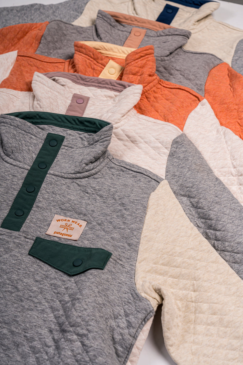 W's Cotton Quilt Snap-T P/O RECRAFTED | GBBV | RBBA | BGGA | BGOL | BSSL | GSSR | GSSV