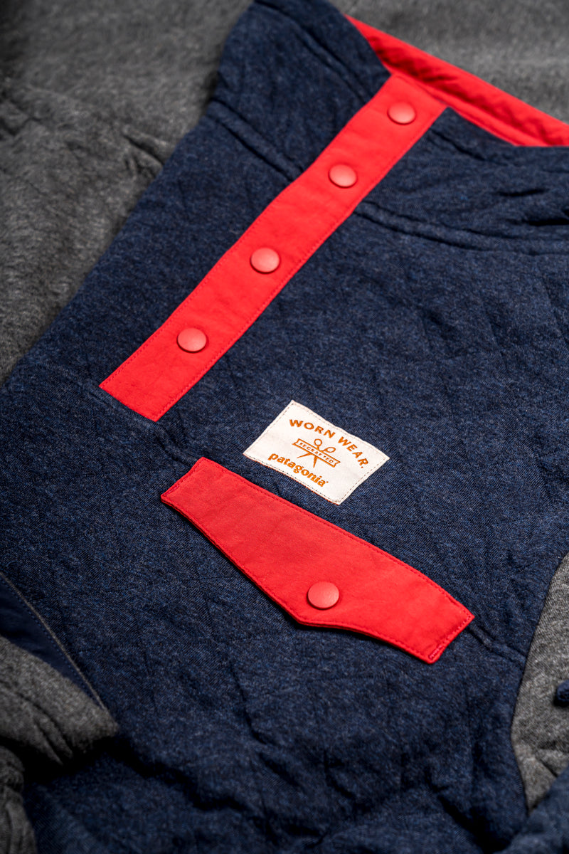 M's Cotton Quilt Snap-T P/O RECRAFTED | AGGR