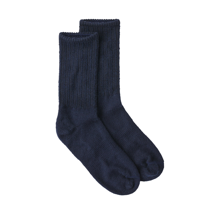 Lightweight Merino Daily Crew Socks | Front NVYB