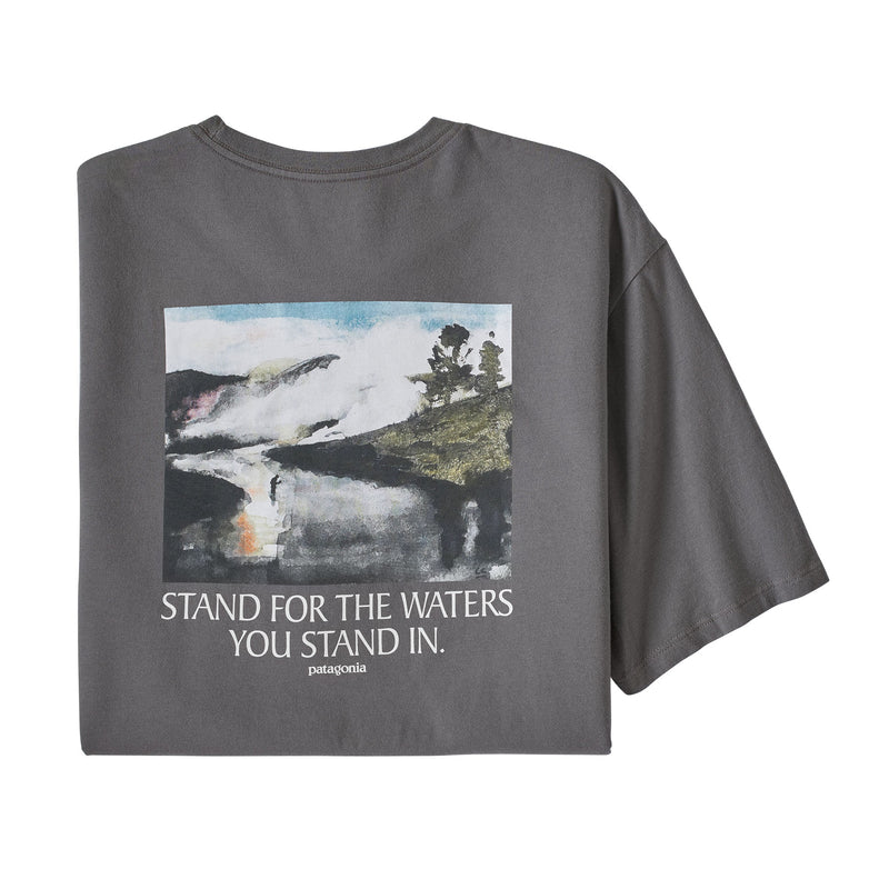 M's Stand for the Waters Organic T-Shirt | Front NGRY