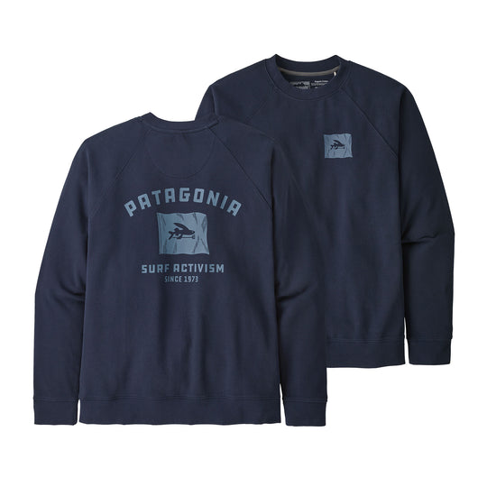 Buzo Fly the Flag Organic Crew Sweatshirt Hombre