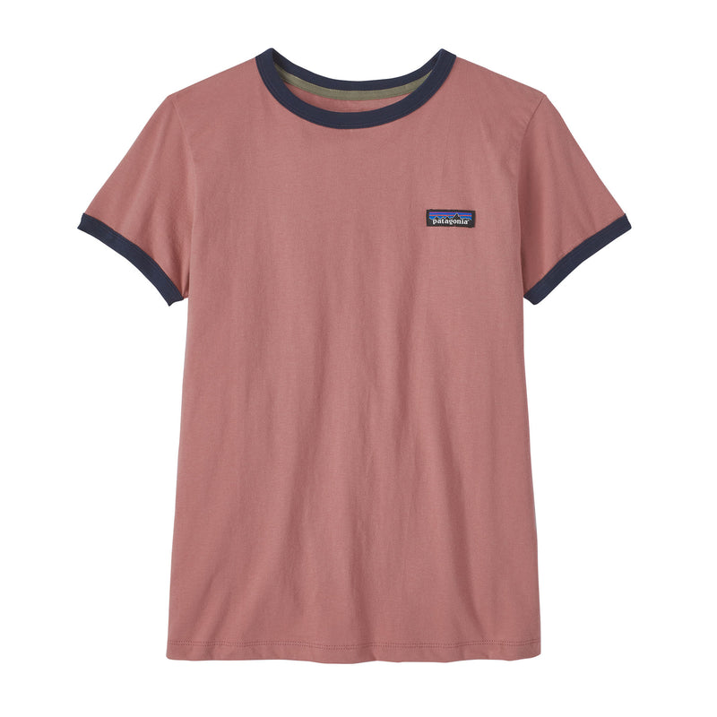 W's P-6 Label Organic Ringer Tee | Front LSPK