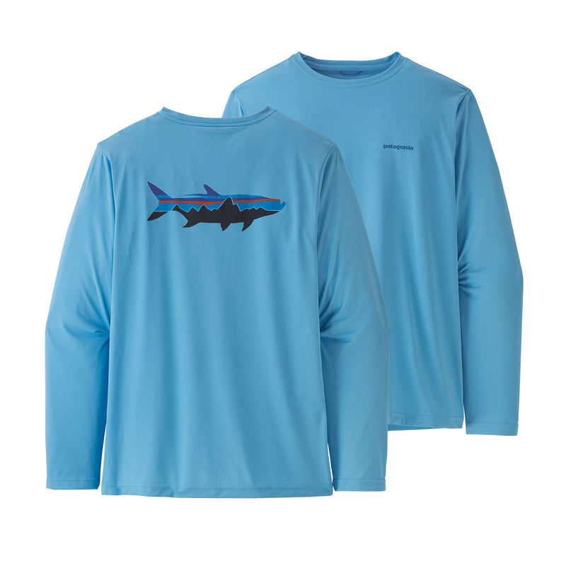 Men's L/S Capilene Cool Daily Fish Graphic Shirt | Front FTLA