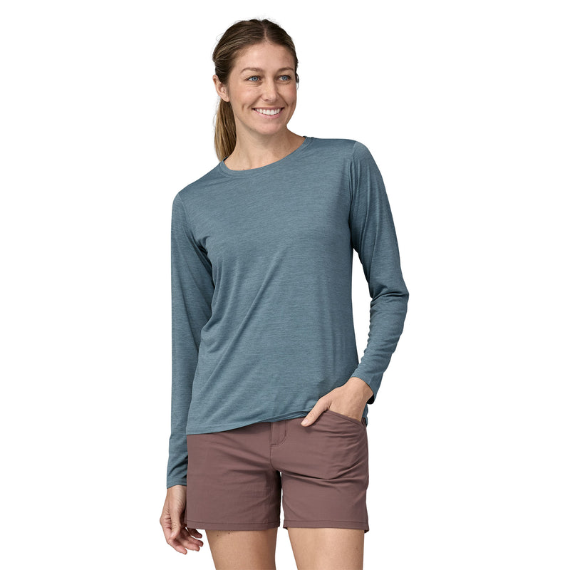 Remera L/S Capilene Cool Daily Mujer | Back SBGX