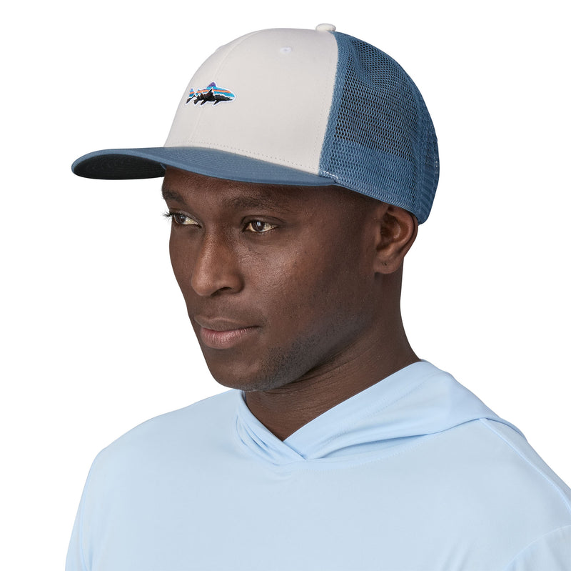 Stand Up® Trout Trucker | Back  WHI