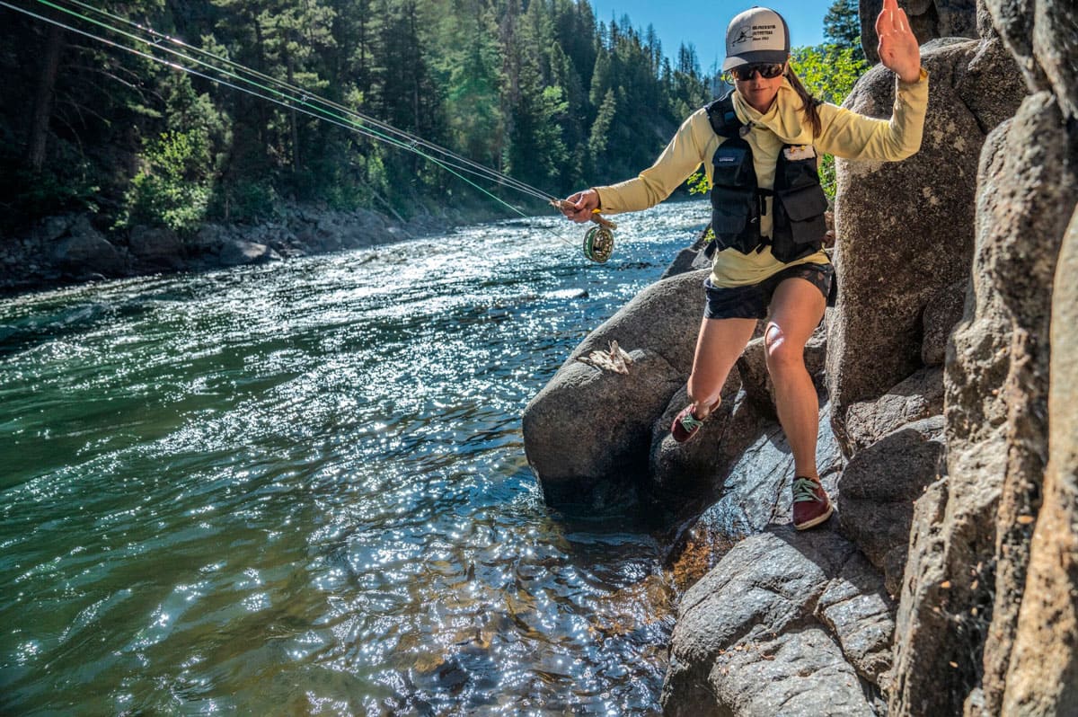 Pesca con Mosca Mujer