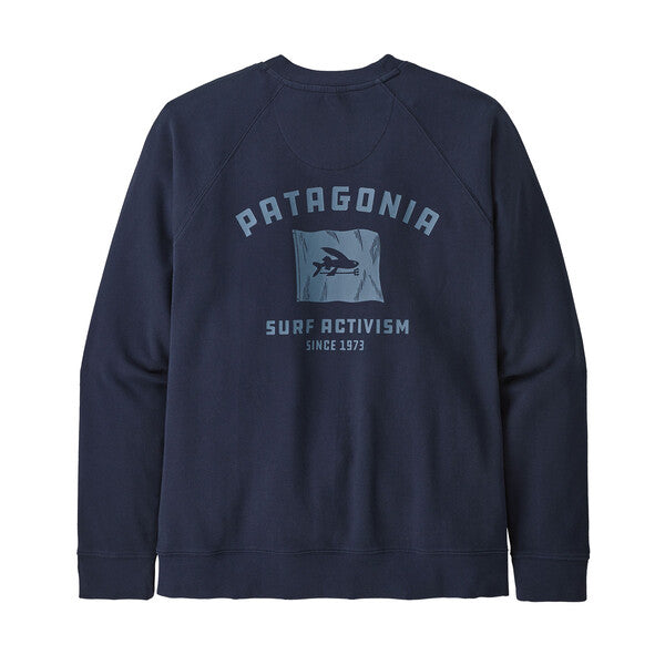 M's Fly the Flag Organic Crew Sweatshirt | NENA