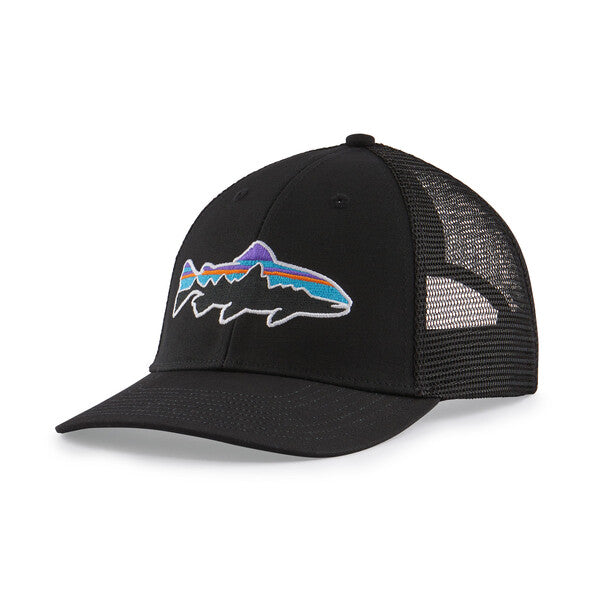 Fitz Roy Fish Lopro Trucker Hat | Front BKTR