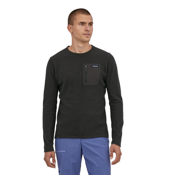 Buzo Men's R1® Air Crewneck | Back BLK