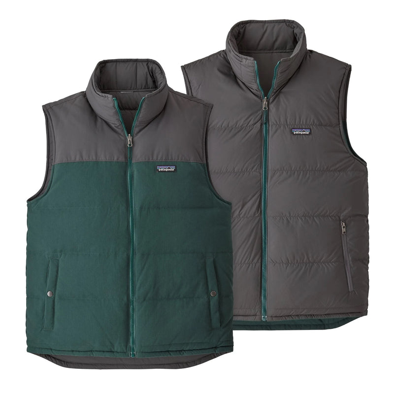 Men's Reversible Bivy Down Vest | Front PIGR