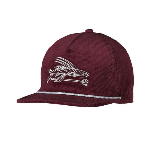 Pinstripe Flying Fish Corduroy Hat