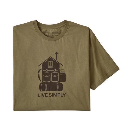 Live Simply Home T-Shirt Hombre