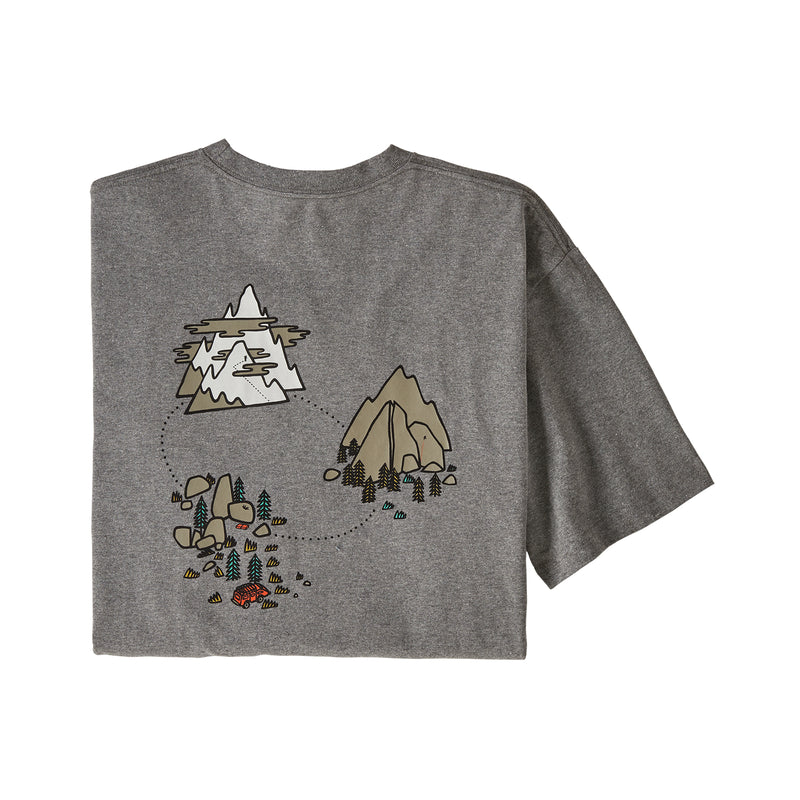 M's Climbers Migration Responsibili-Tee | Front GLH