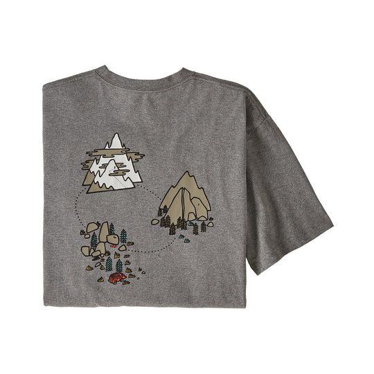 Climbers Migration Responsibili-Tee Hombre