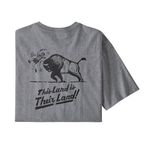 Their Land Responsibili-Tee Hombre