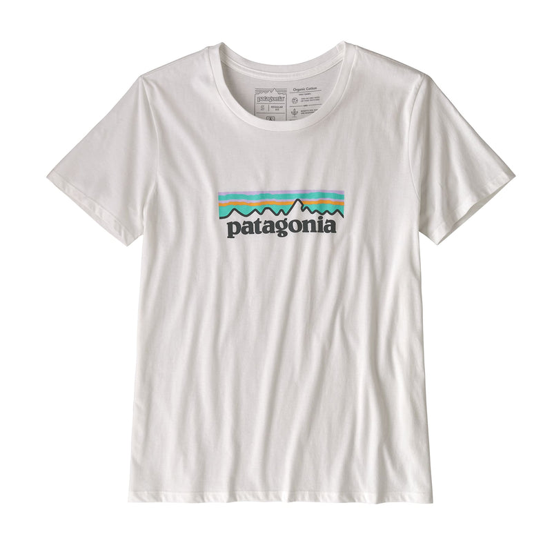 Women's Pastel P-6 Logo Crew T-Shirt | Front WHI