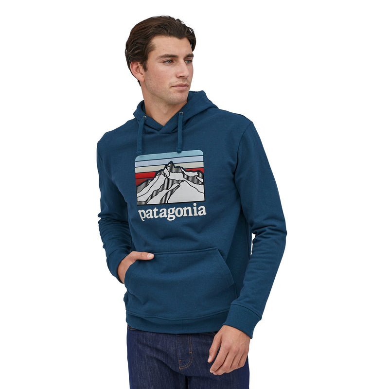 Men's Line Logo Ridge Uprisal Hoody | Back CTRB