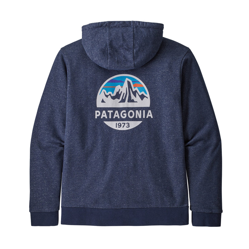 Men's Fitz Roy Scope French Terry Full-Zip Hoody | Back NVYB