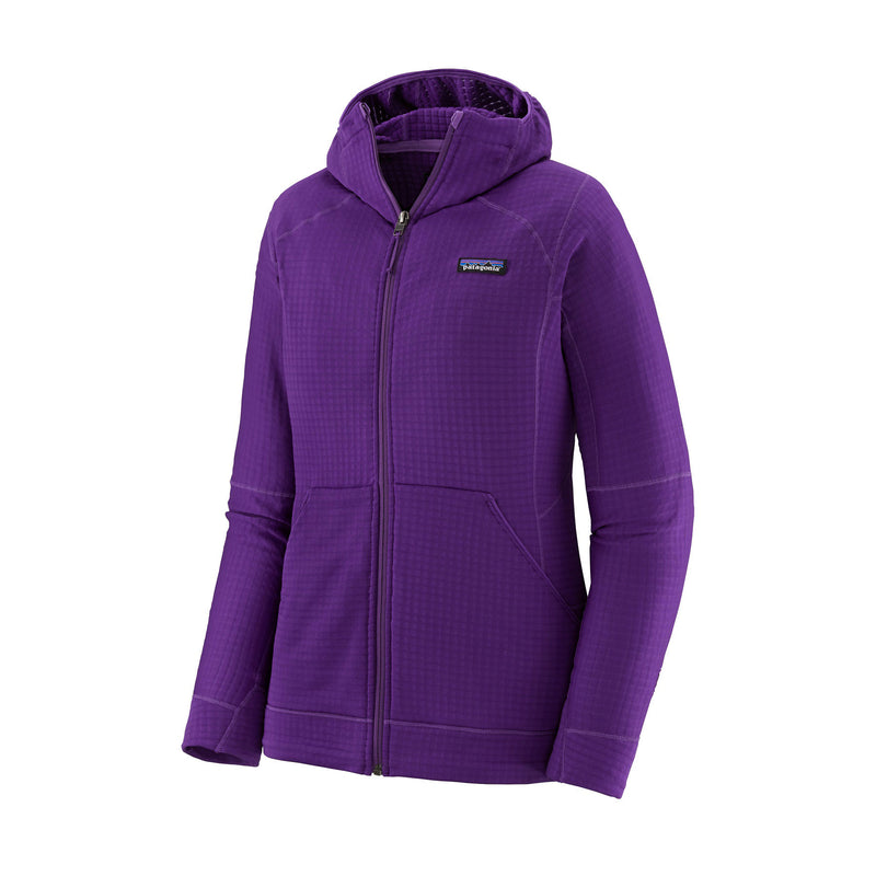 Women's R1 Full-Zip Hoody | Front PUR