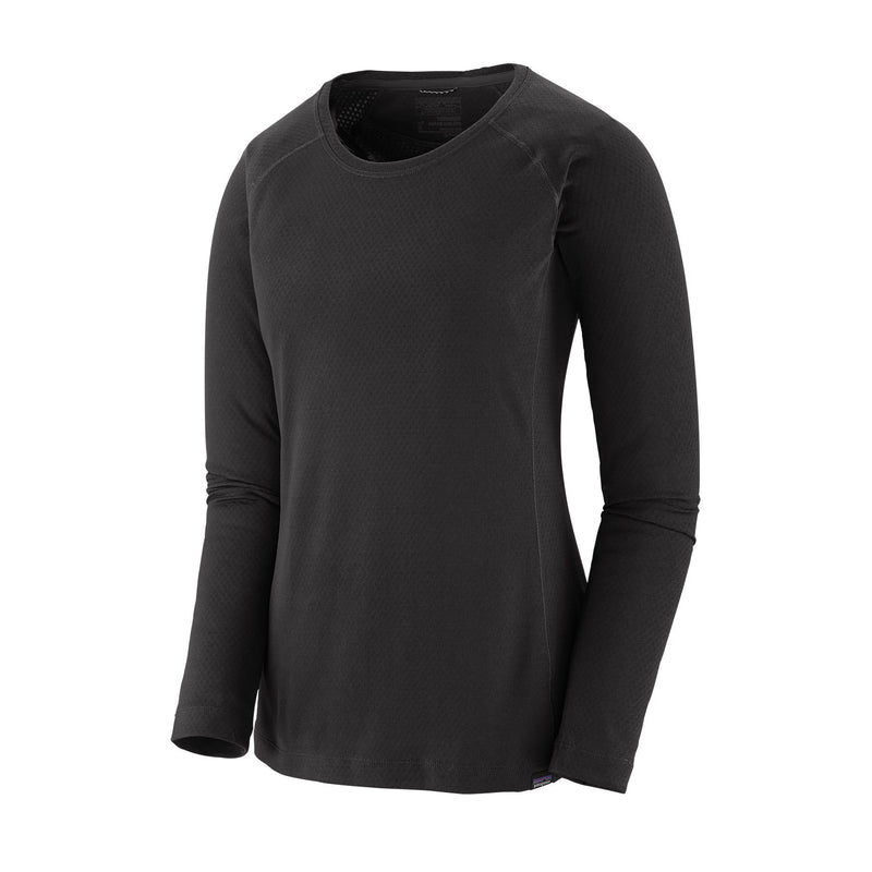 Remera Women's Capilene® Midweight Crew | Front BLK