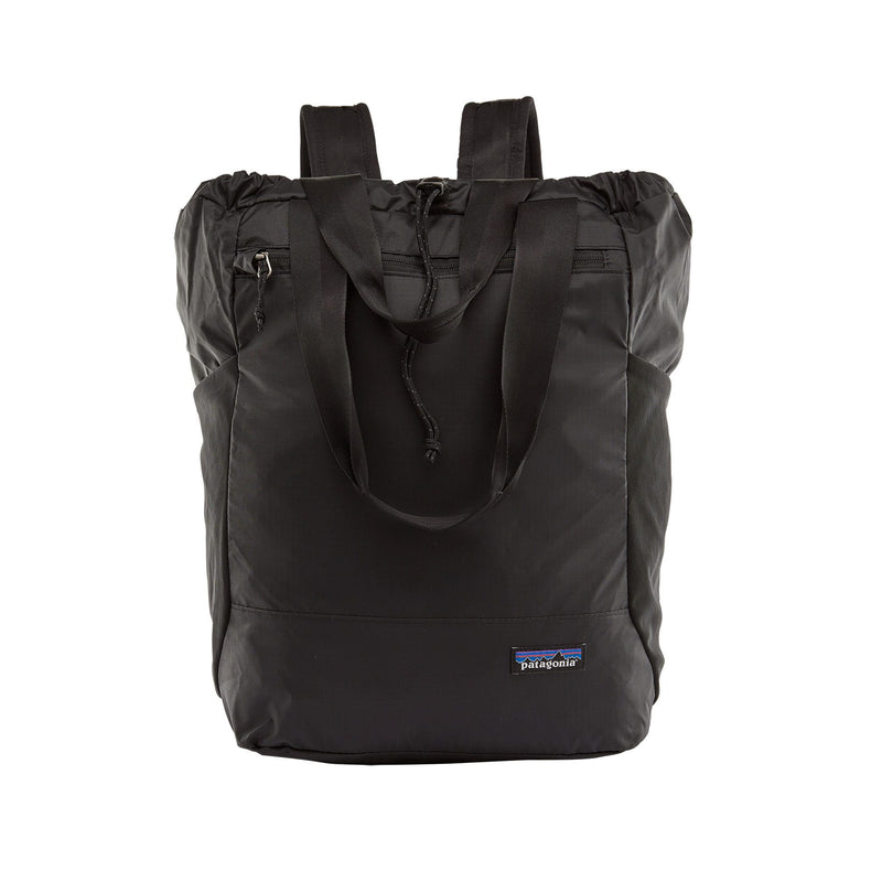 Ultralight Black Hole Tote Pack | Front BLK
