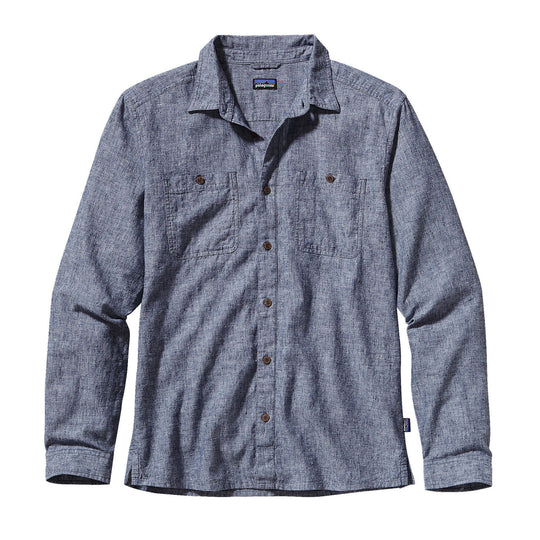 Long-Sleeved Migration Hemp Shirt Hombre