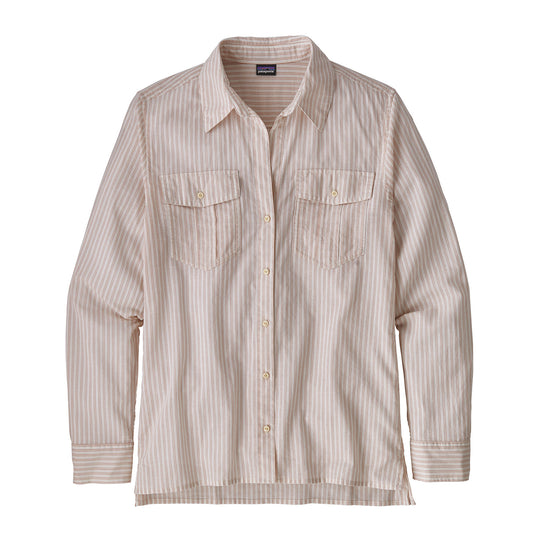 Lightweight A/C Buttondown Mujer