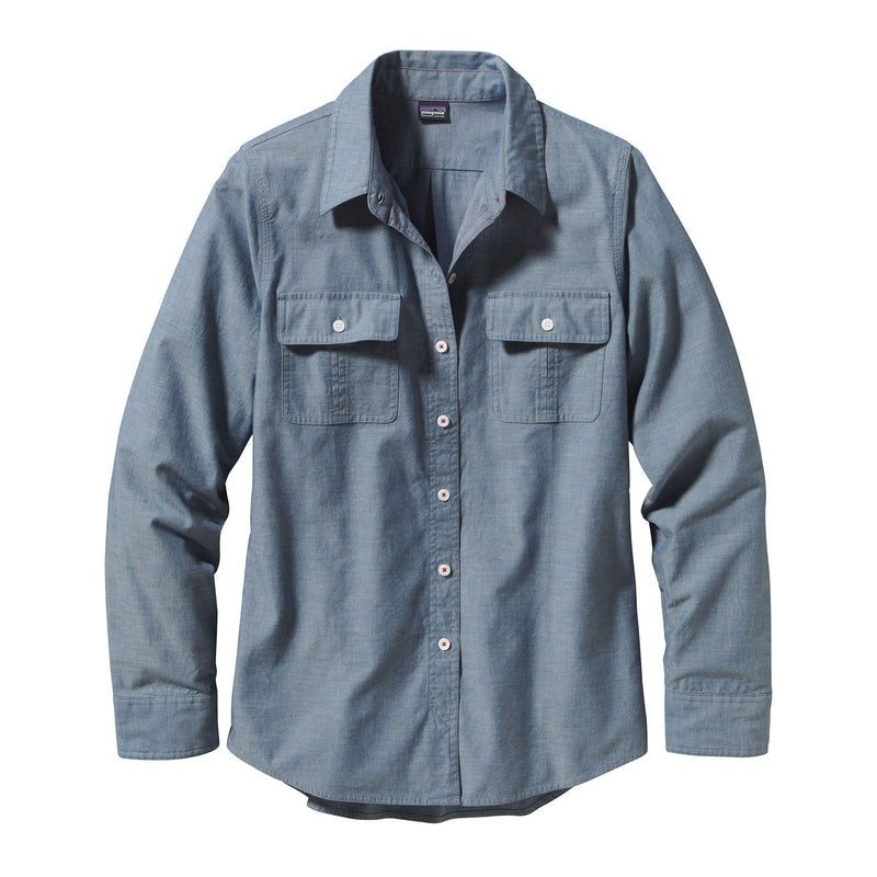 wholesale-womens-long-sleeved-featherstone-shirt - TZAB - Patagonia Argentina