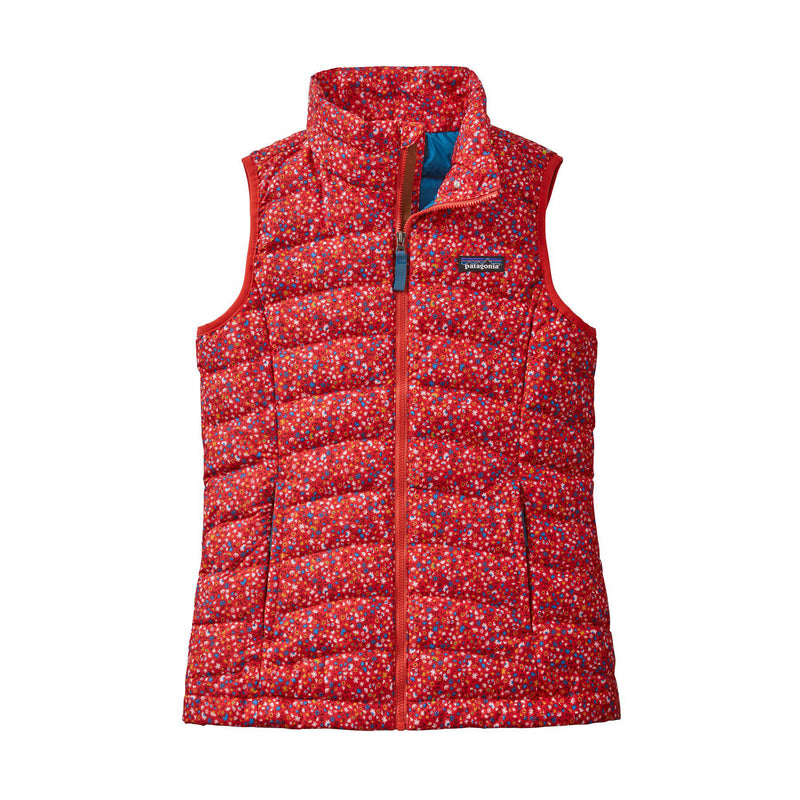 Girl's Down Sweater Vest | Front BMCC