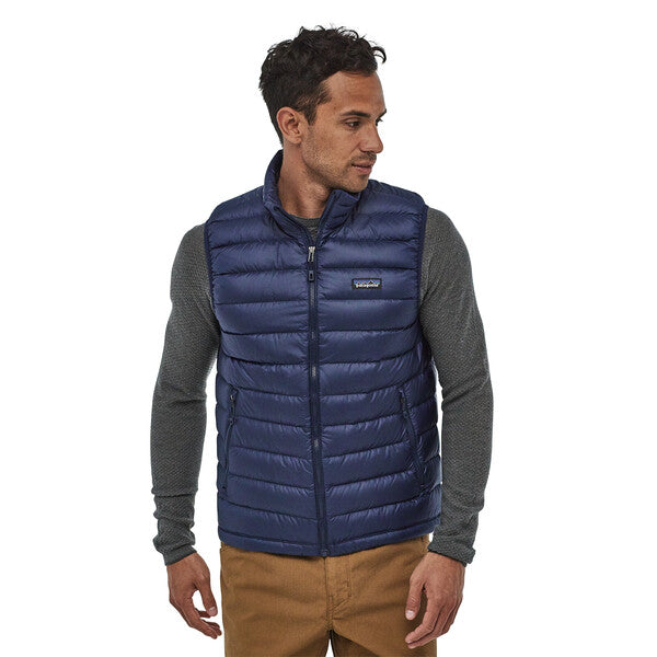 M's Down Sweater Vest | Back CACL