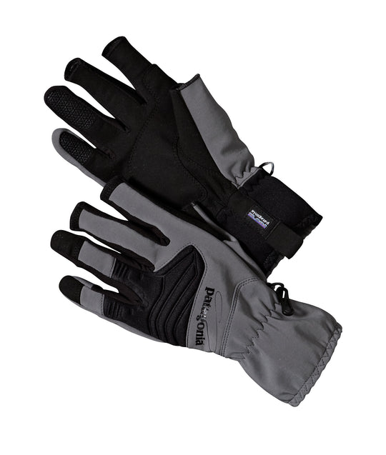 Shelled Insulator Fingerless Gloves