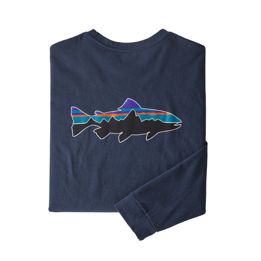 L/S Fitz Roy Trout Responsibili-Tee Hombre