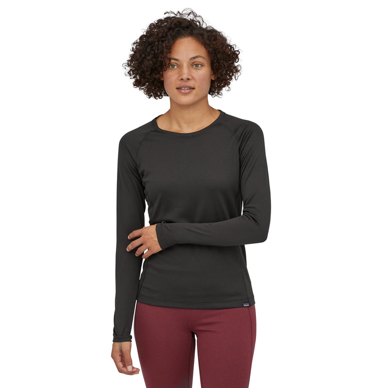 Remera Women's Capilene® Midweight Crew | Back BLK