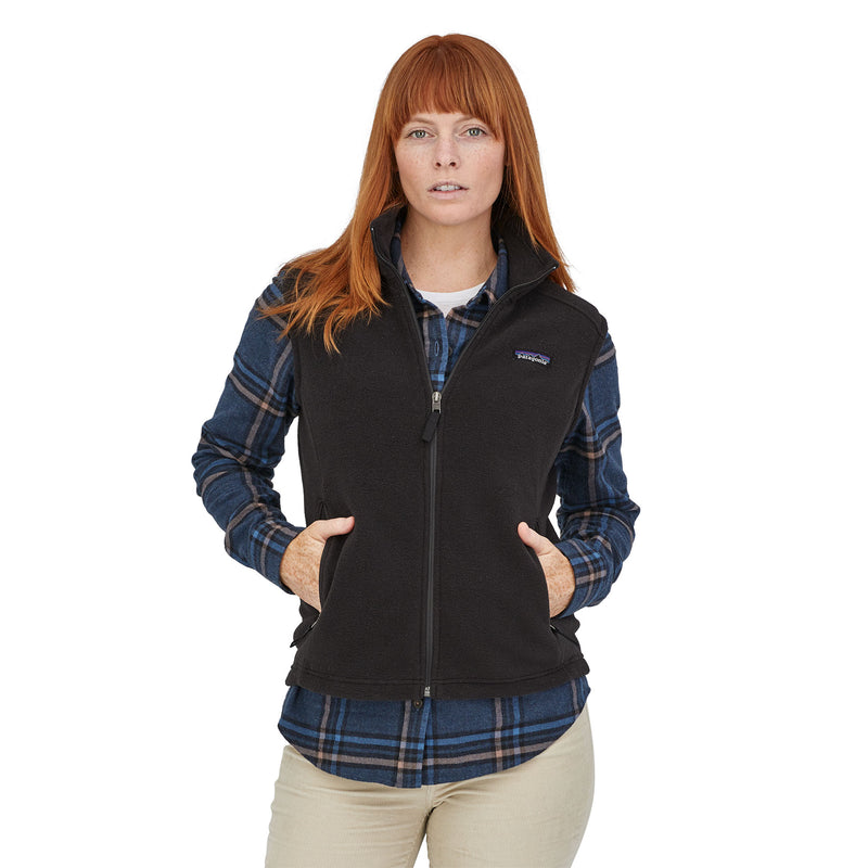 Women's Classic Synch Vest | Back BLK