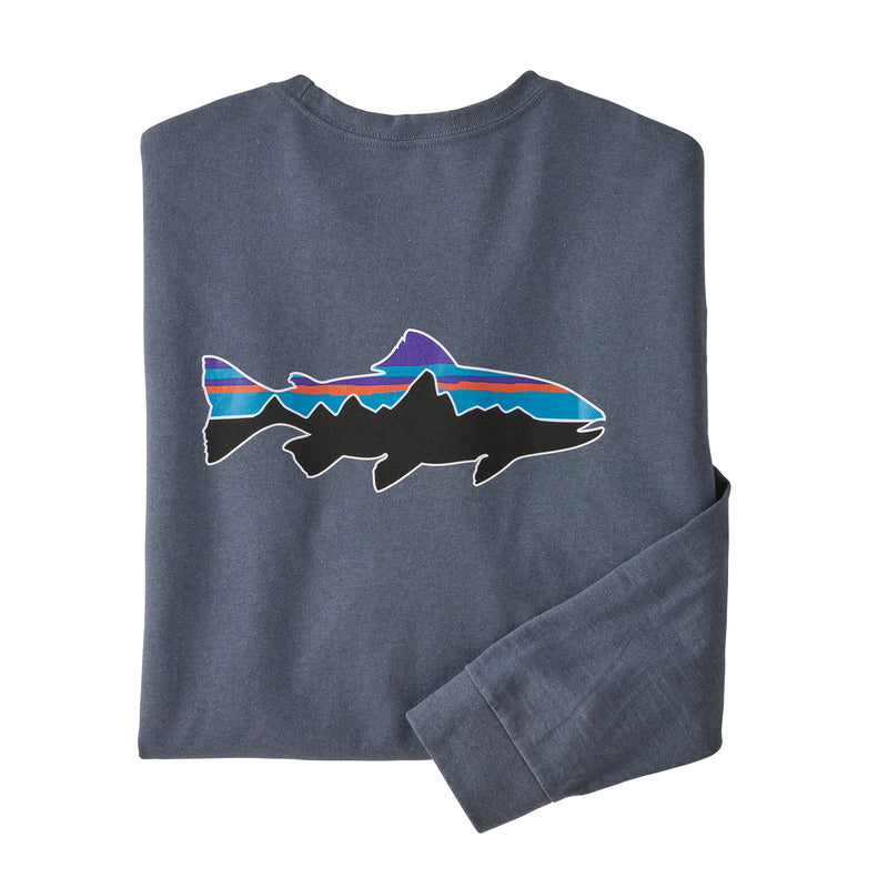 M'S L/S Fitz Roy Trout Responsibili-Tee | Front PLGY