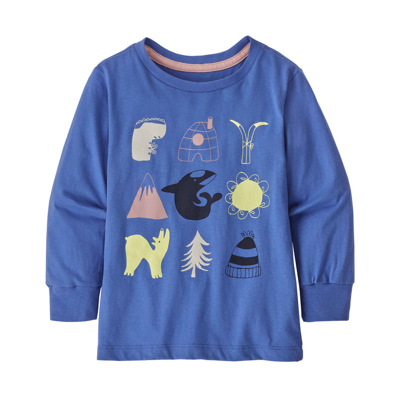 Baby L/S Graphic Organic T-Shirt | Front TAFB