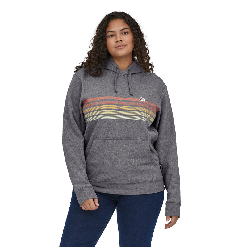 M'S Line Logo Ridge Stripe Uprisal Hoody | GLH