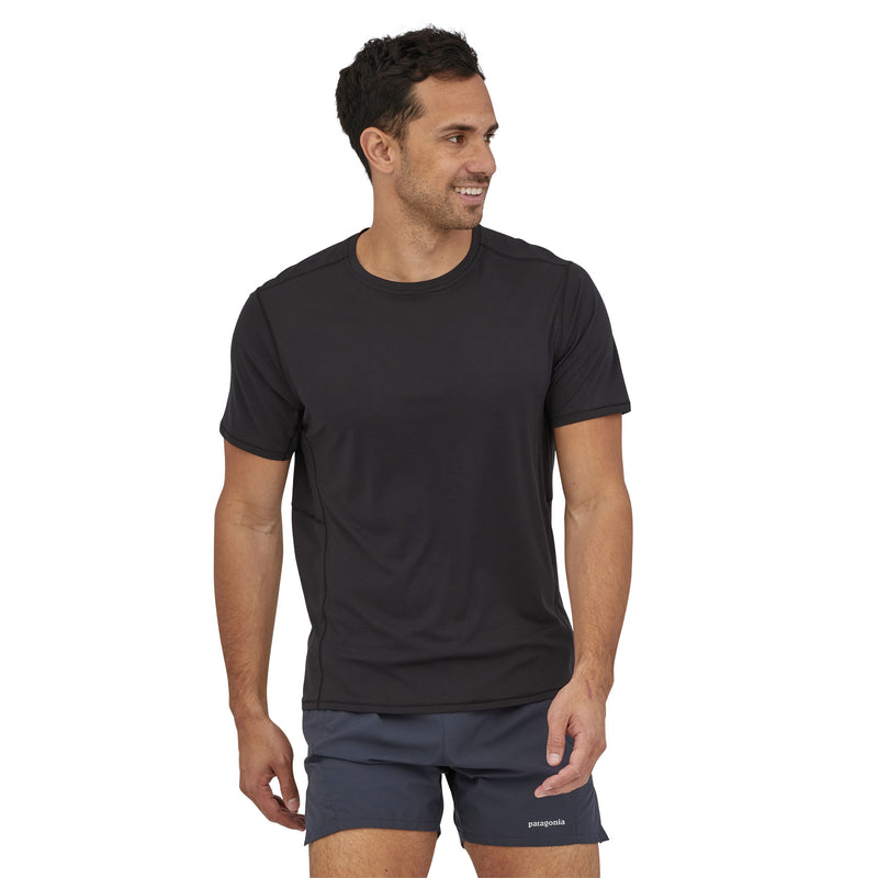 Men's Capilene Cool Lightweight Shirt | Back BLK