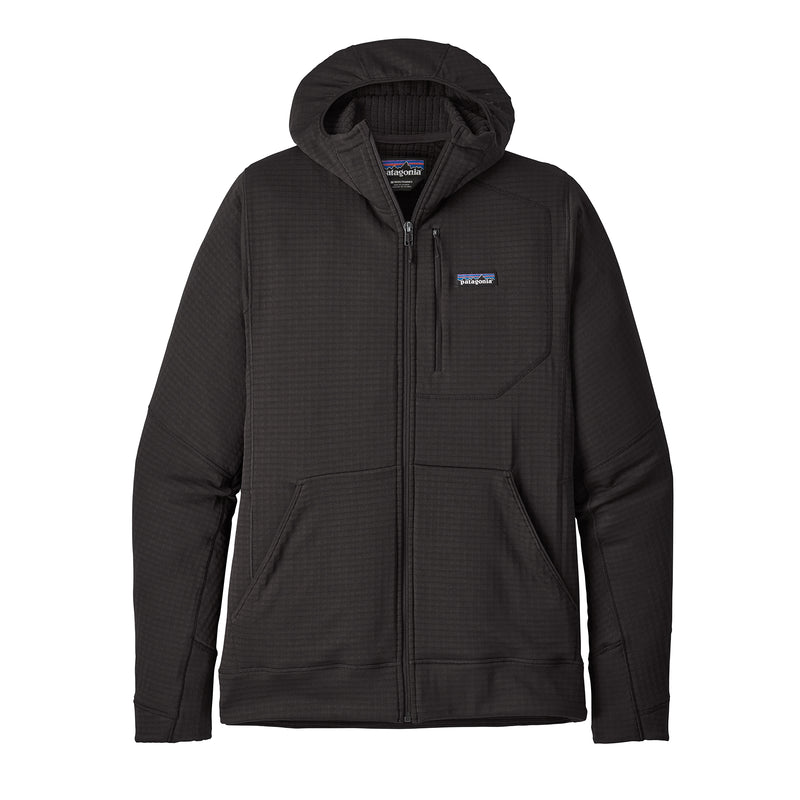 Men's R1 Full-Zip Hoody | Back BLK
