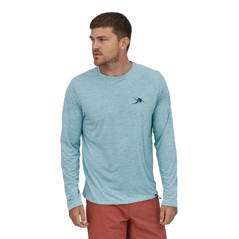 Men's Long-Sleeved Capilene® Cool Daily Graphic Shirt | Back VMBY