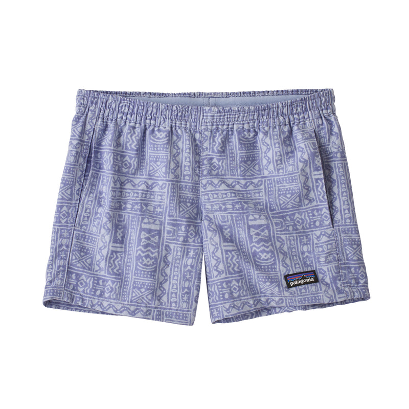 Short Girl's Baggies Shorts - 4 in. | Front MPBE