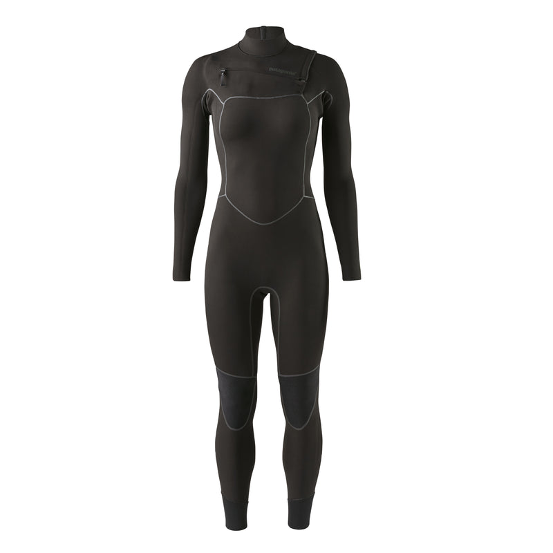 Women's R2 Yulex Full Zip Full Suit | Front BLK